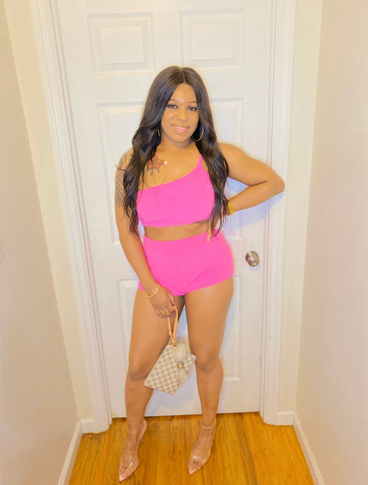 Diva Pink Two-Piece Set